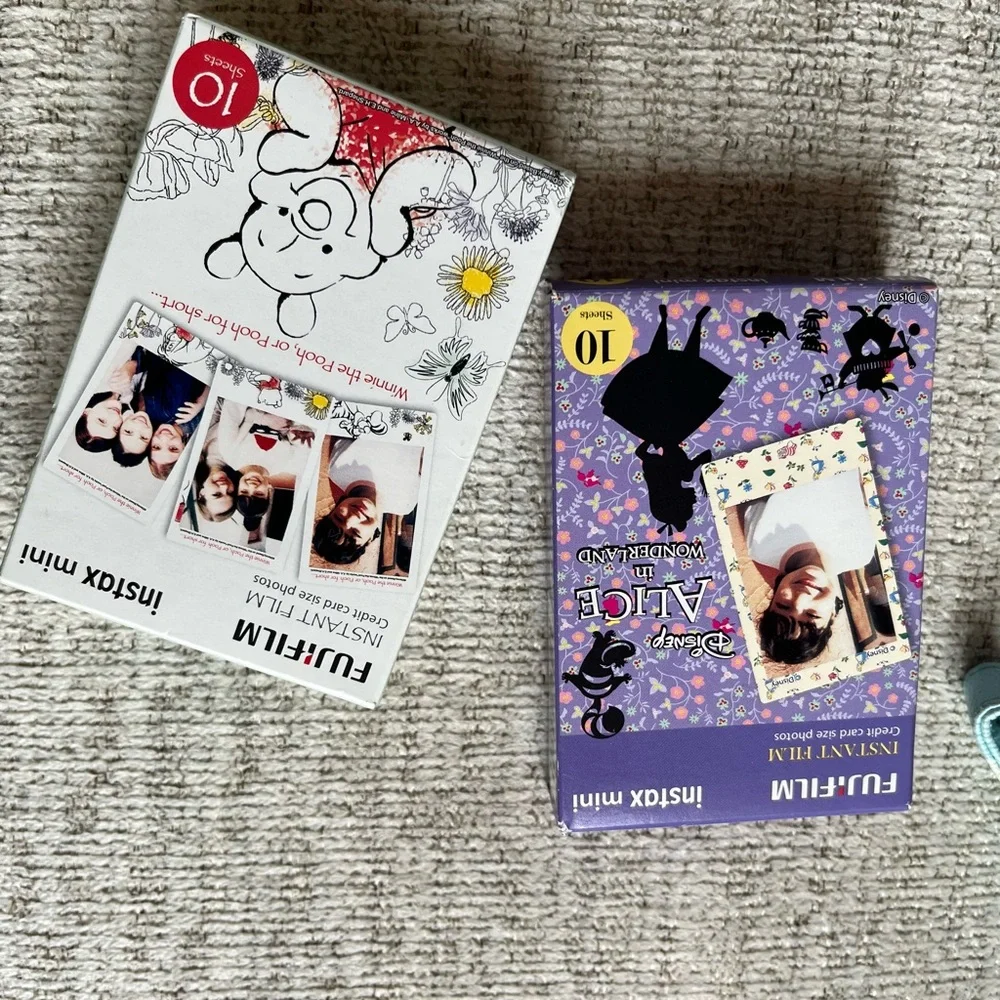 Fujifilm instax Polaroid camera